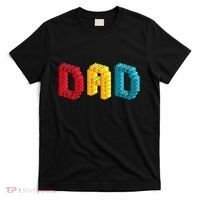 Dad Master Builder Building Bricks Blocks Family Set Parents T-Shirt thumb 0