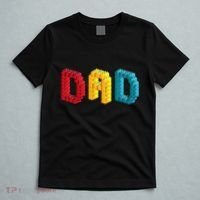 Dad Master Builder Building Bricks Blocks Family Set Parents T-Shirt thumb 5