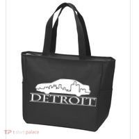 Detroit Motor City Skyline Car Tote Bag thumb 3
