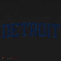 Detroit Michigan Collegiate Style Varsity Block Letter Coaster thumb 2