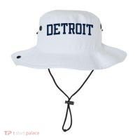 Detroit Michigan Collegiate Style Varsity Block Letter Bucket Hat thumb 0