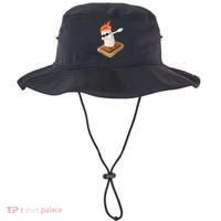 Dabbing Marshmallow Camp Bonfire Funny Smores Camping Dab Meaningful Gift Bucket Hat thumb 0