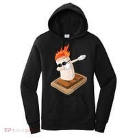 Dabbing Marshmallow Camp Bonfire Funny Smores Camping Dab Meaningful Gift Women's Hoodie thumb 0