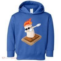 Dabbing Marshmallow Camp Bonfire Funny Smores Camping Dab Meaningful Gift Toddler Hoodie thumb 0