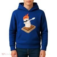 Dabbing Marshmallow Camp Bonfire Funny Smores Camping Dab Meaningful Gift Kids Hoodie thumb 4