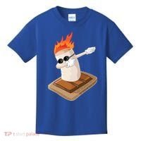Dabbing Marshmallow Camp Bonfire Funny Smores Camping Dab Meaningful Gift Kids T-Shirt thumb 0