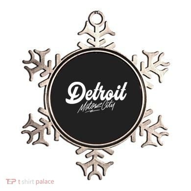 Detroit Motor City Ornament