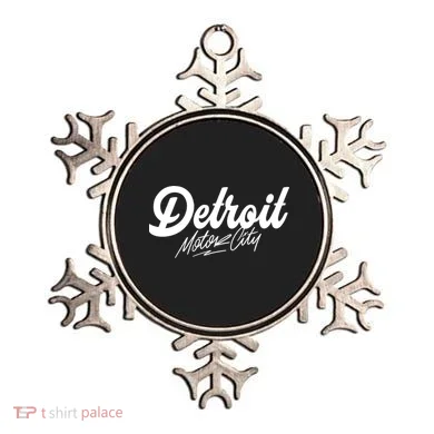 Detroit Motor City Ornament