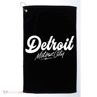 Detroit Motor City Golf Towel