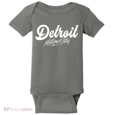 Detroit Motor City Baby Bodysuit