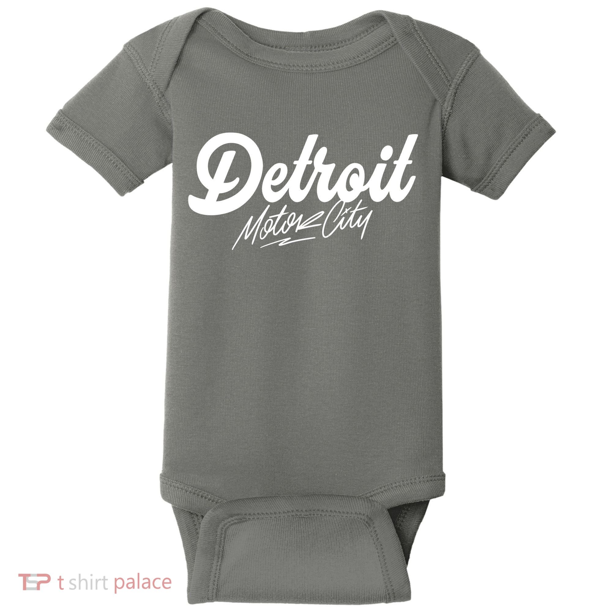 Detroit Motor City Baby Bodysuit