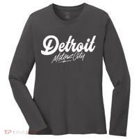 Detroit Motor City Women's Long Sleeve Shirt thumb 0