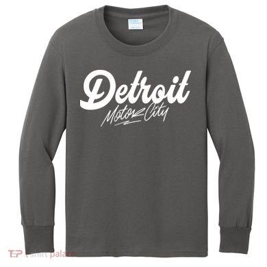 Detroit Motor City Kids Long Sleeve Shirt