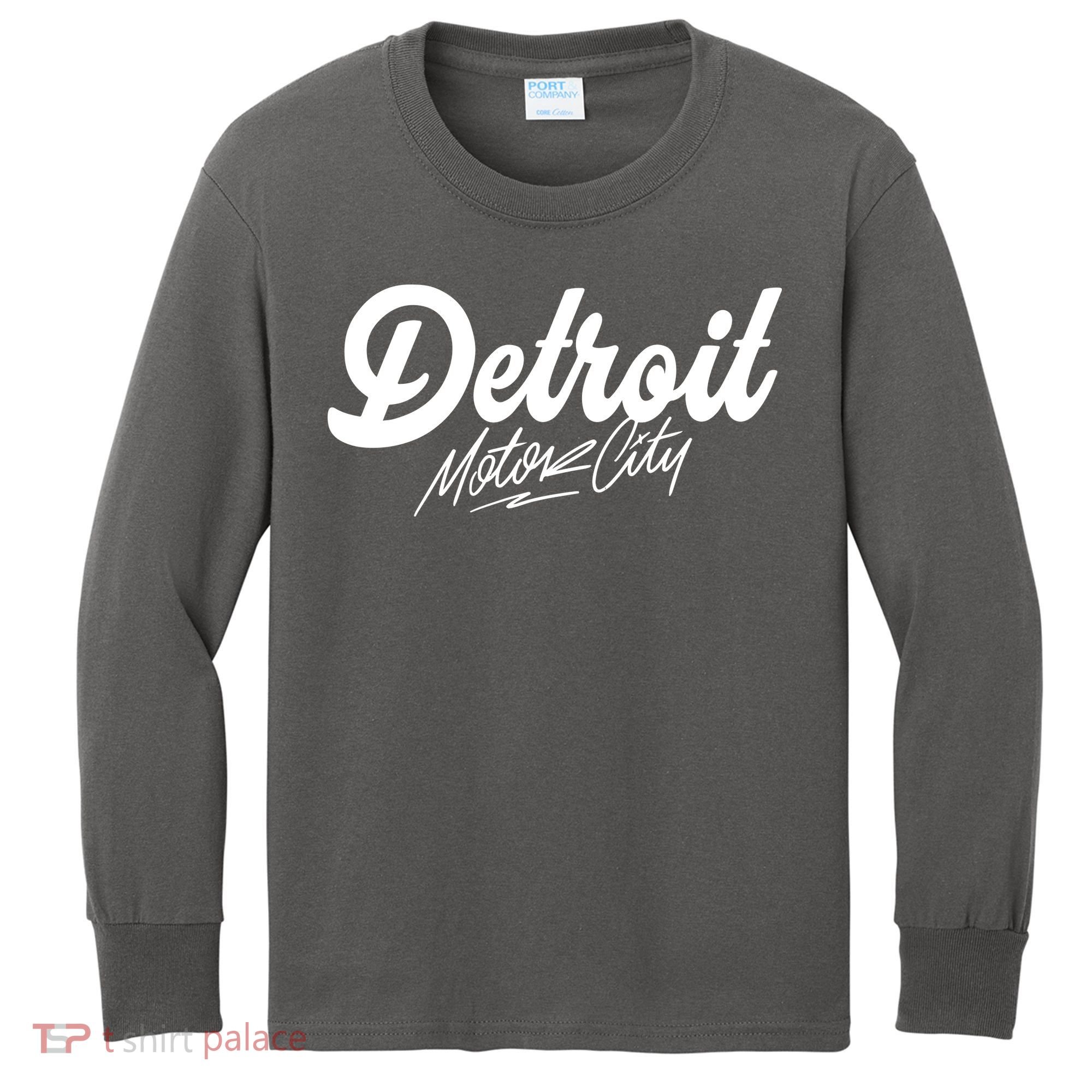 Detroit Motor City Kids Long Sleeve Shirt