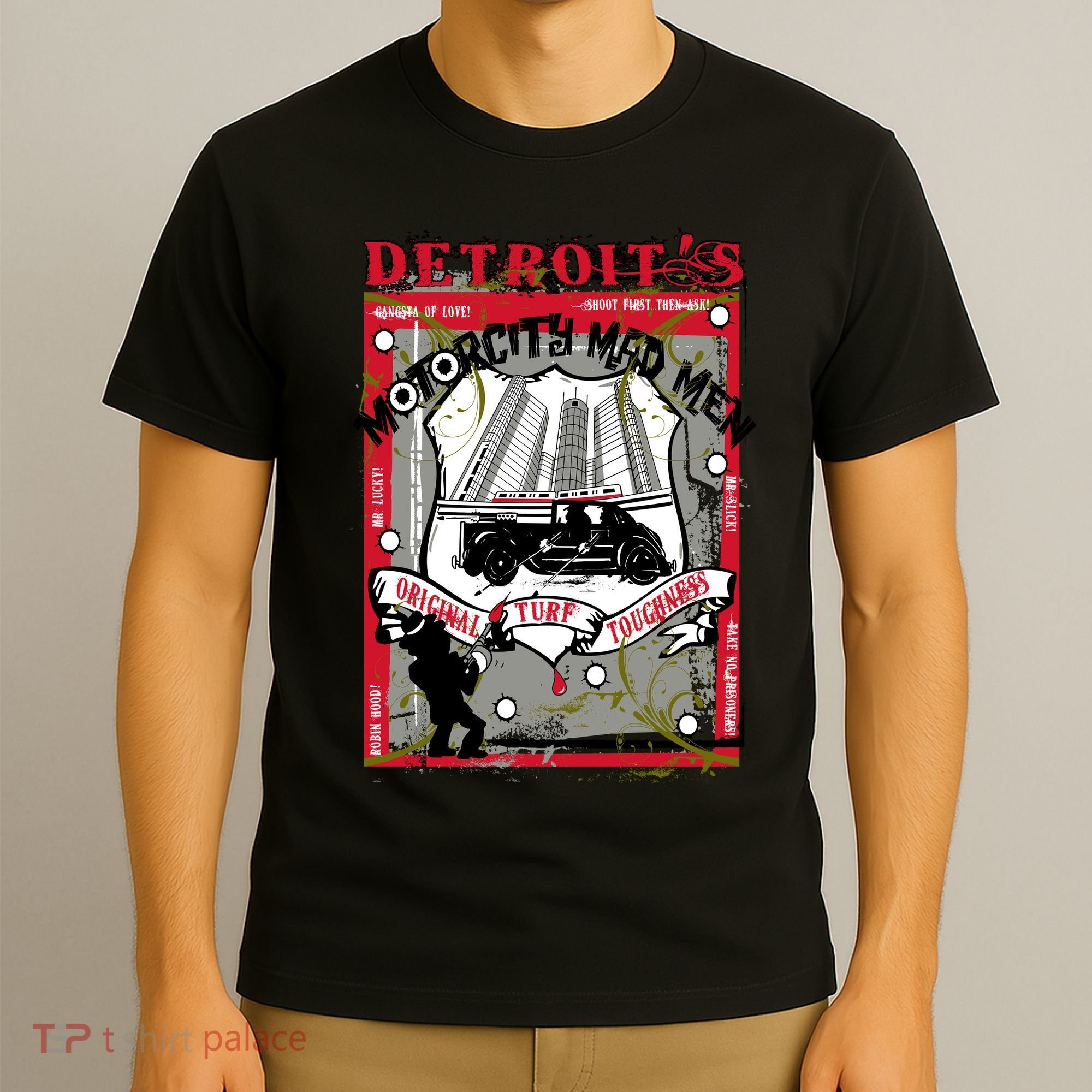 Detroits Motor City Mad Men T-Shirt