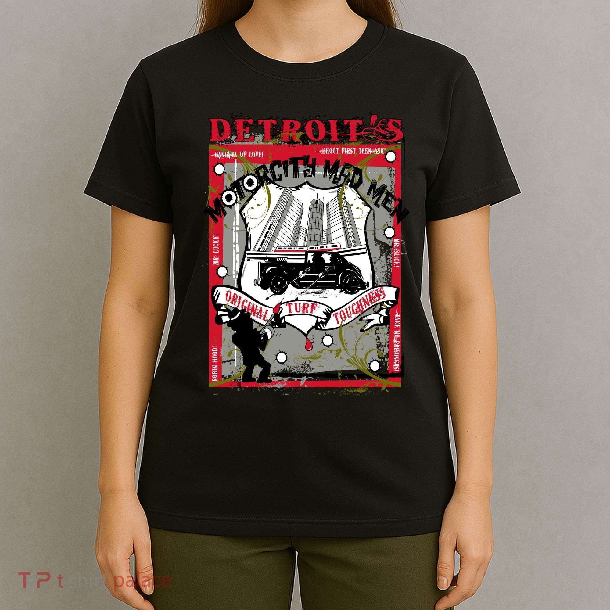 Detroits Motor City Mad Men T-Shirt