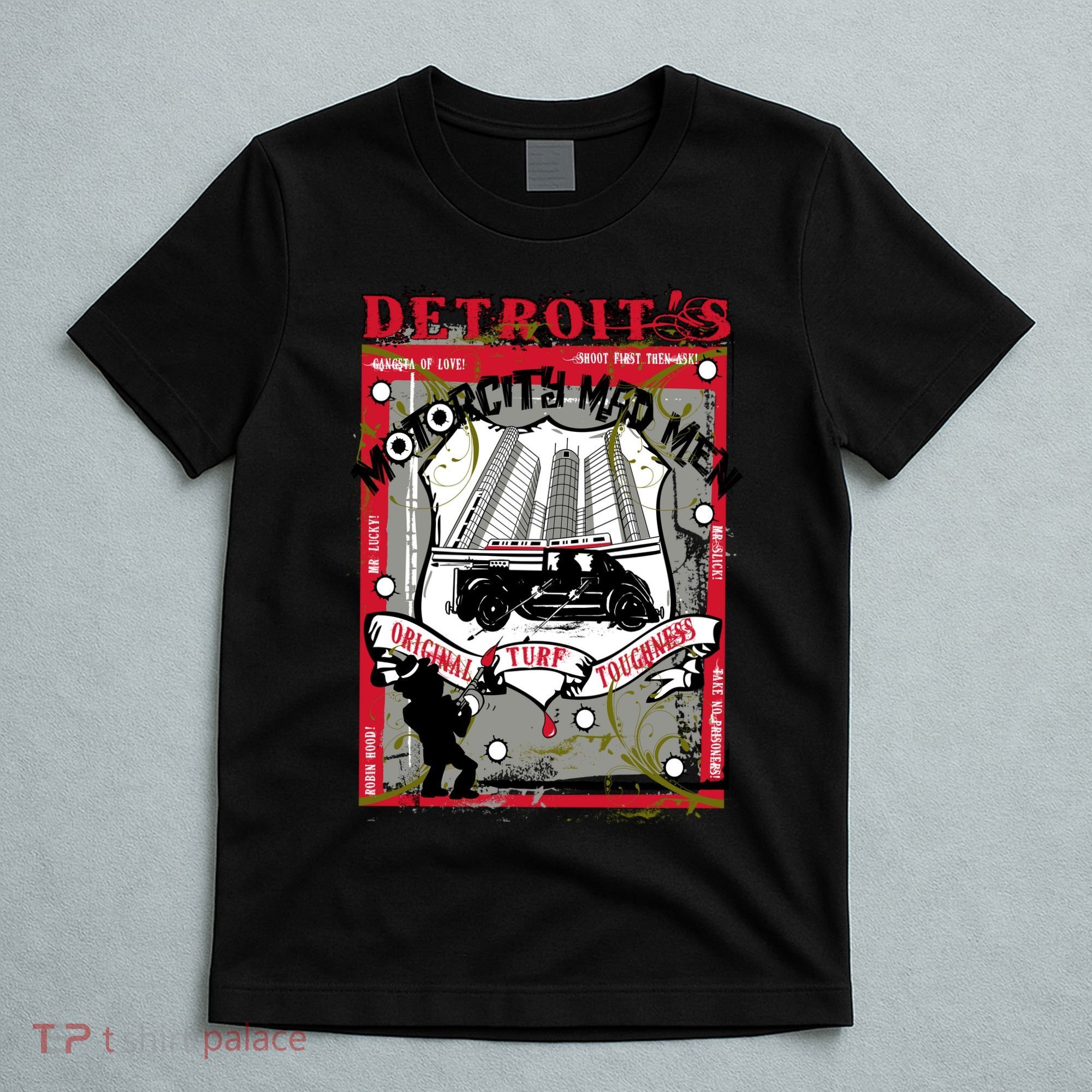 Detroits Motor City Mad Men T-Shirt
