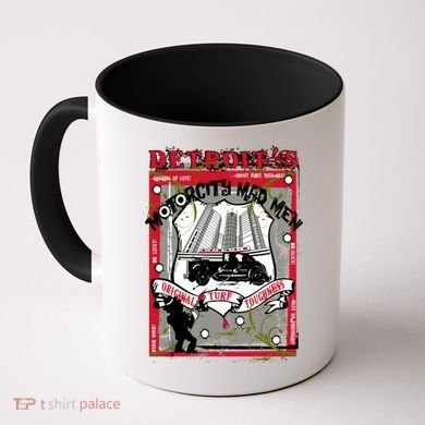 Detroits Motor City Mad Men Coffee Mug
