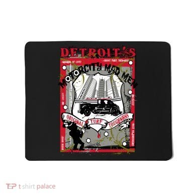 Detroits Motor City Mad Men Mousepad