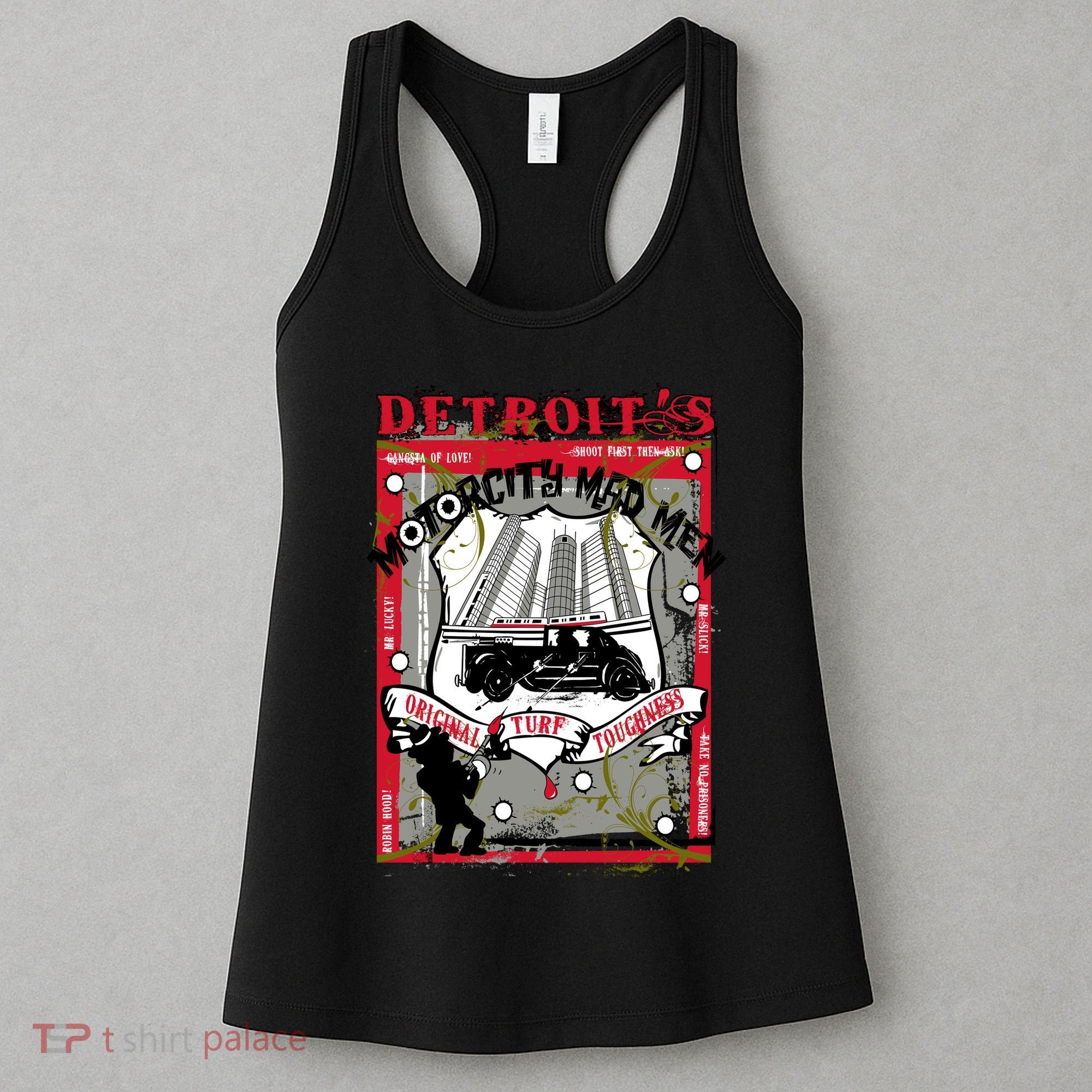 Detroits Motor City Mad Men Women's Tank Top