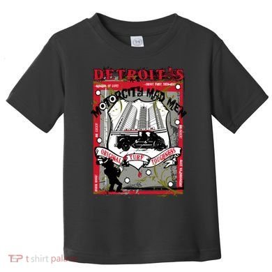 Detroits Motor City Mad Men Toddler T-Shirt
