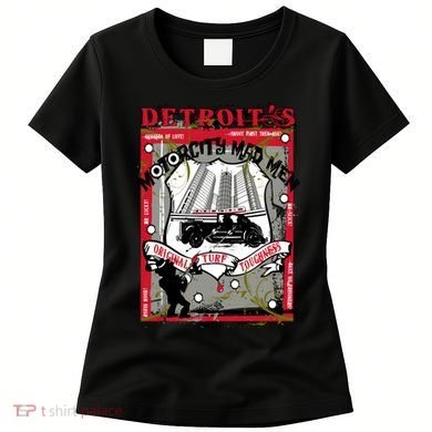 Detroits Motor City Mad Men Women's T-Shirt