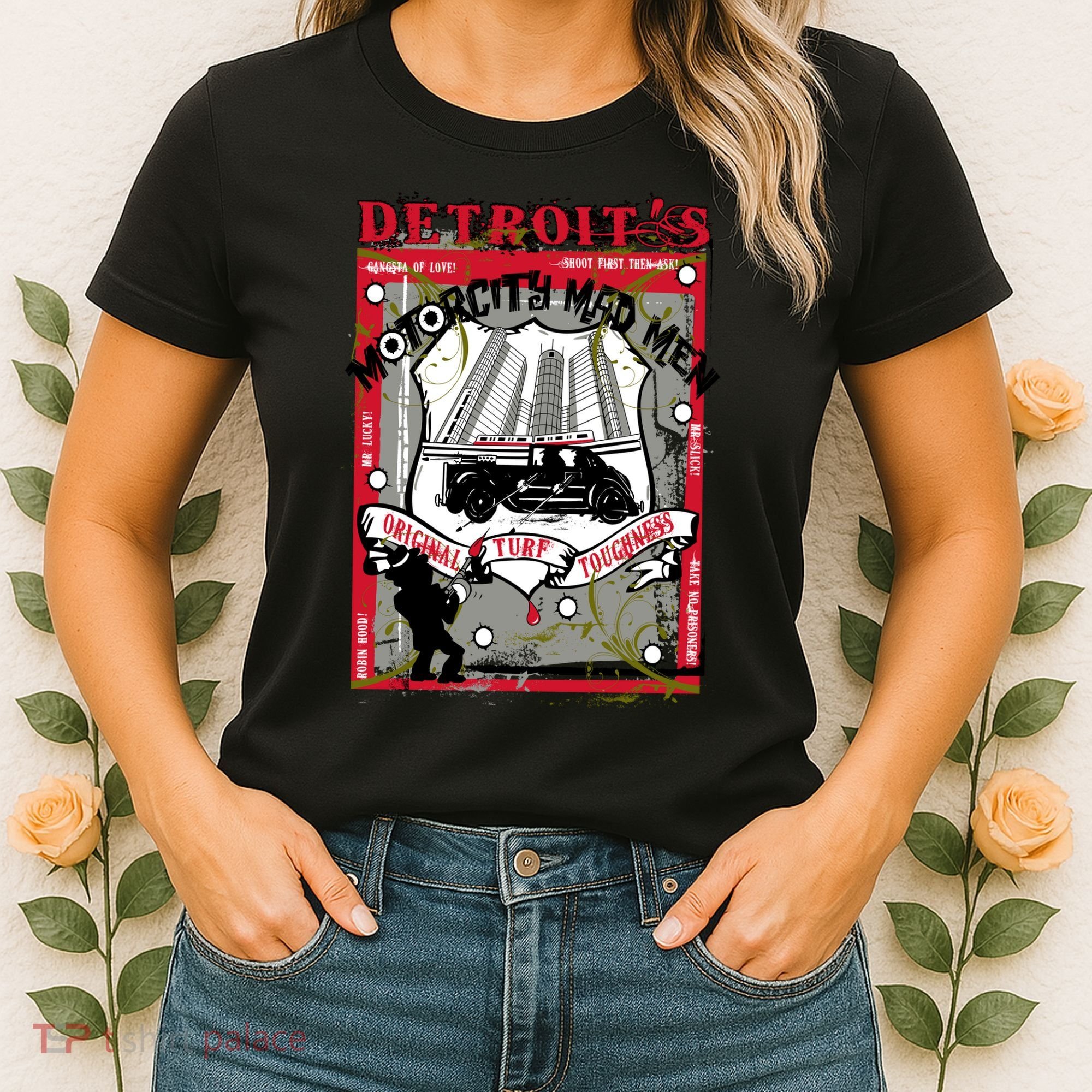 Detroits Motor City Mad Men Women's T-Shirt