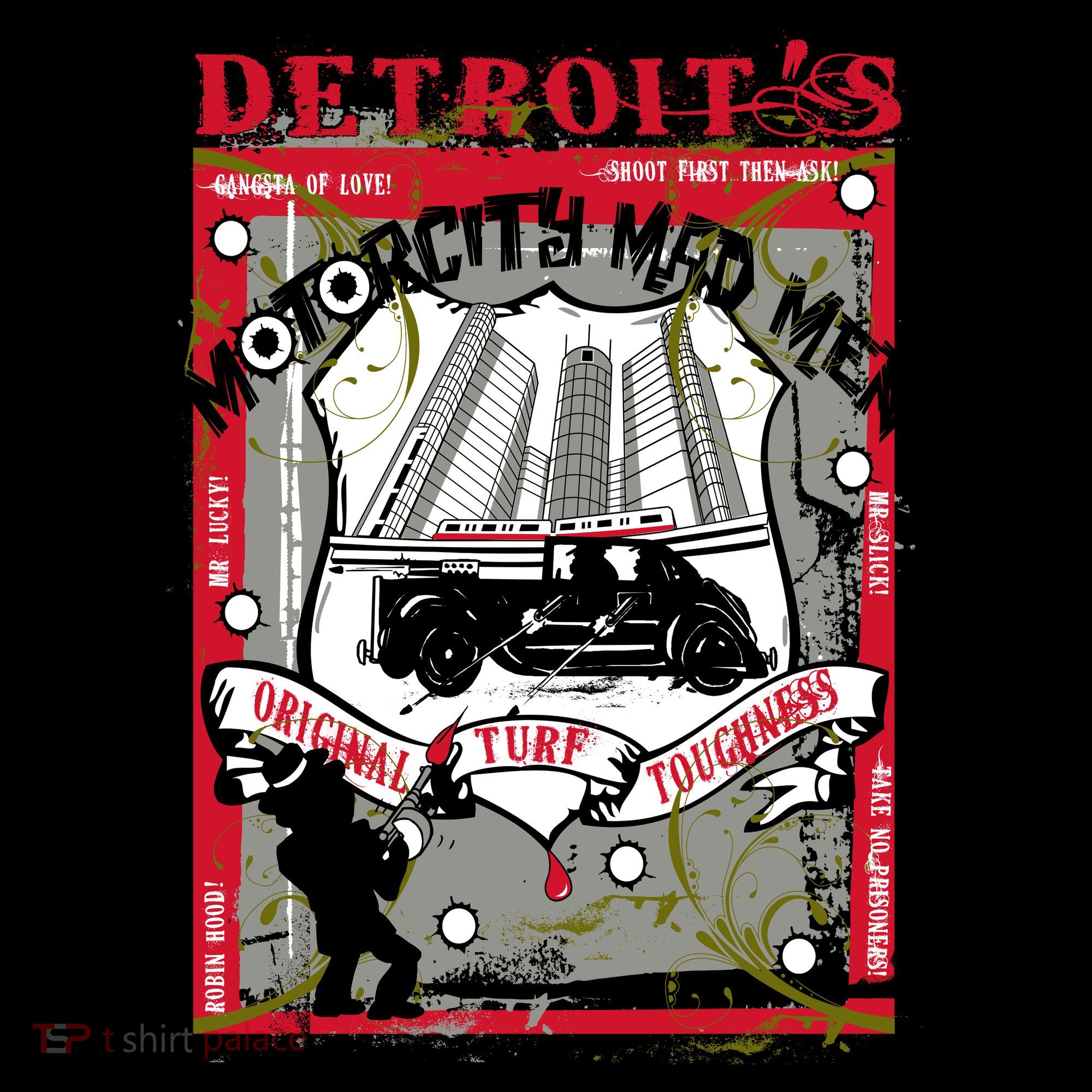 Detroits Motor City Mad Men Kids Sweatshirt