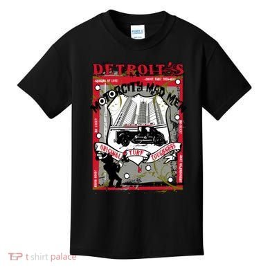 Detroits Motor City Mad Men Kids T-Shirt