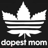 Dopest Mom Cannabis Weed Leaf 420 Pot Stoner Mother Day Ornament thumb 1