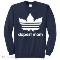Dopest Mom Cannabis Weed Leaf 420 Pot Stoner Mother Day Sweatshirt thumb 0