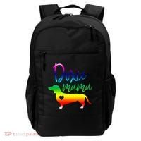 Doxie Mama Dachshund Mom Funny Wiener Dog Gift Backpack thumb 0