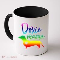 Doxie Mama Dachshund Mom Funny Wiener Dog Gift Coffee Mug thumb 0