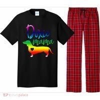 Doxie Mama Dachshund Mom Funny Wiener Dog Gift Pajama Set thumb 0