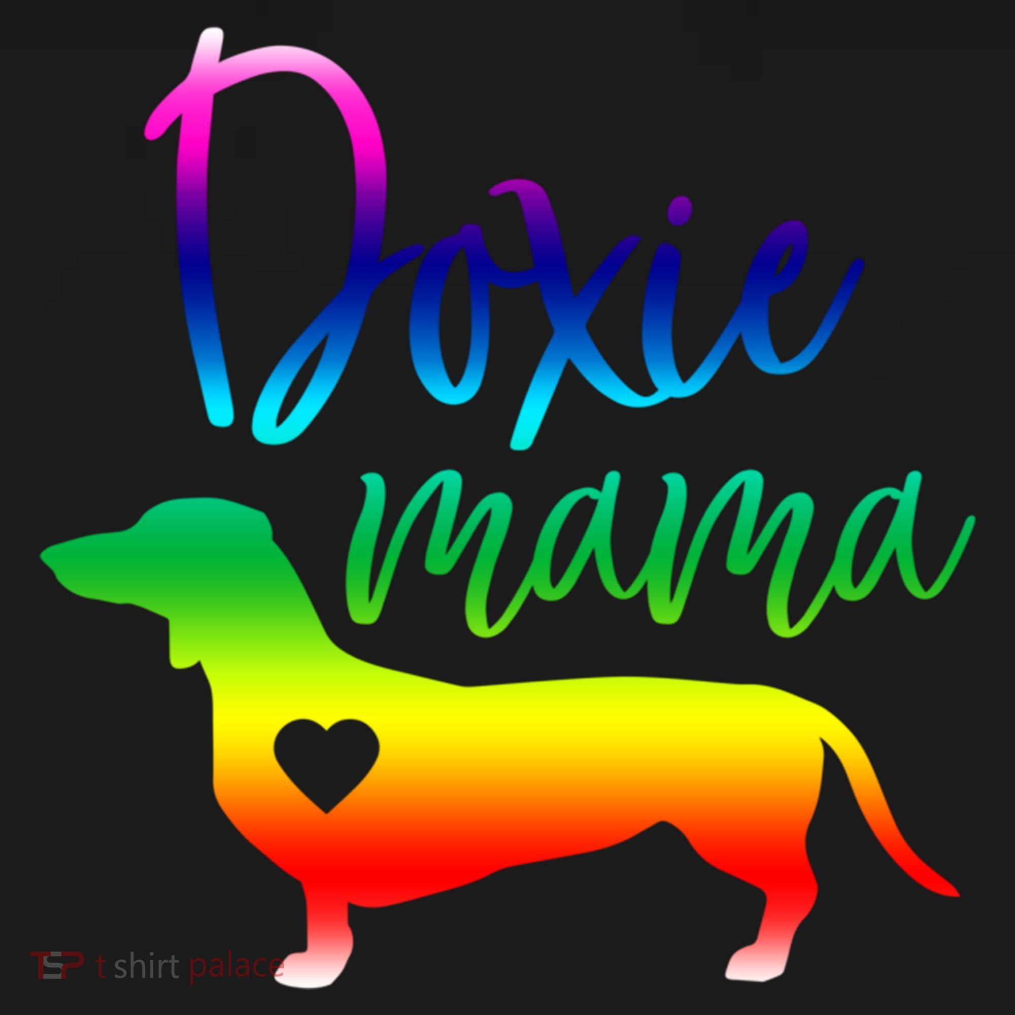 Doxie Mama Dachshund Mom Funny Wiener Dog Gift Women's Hoodie