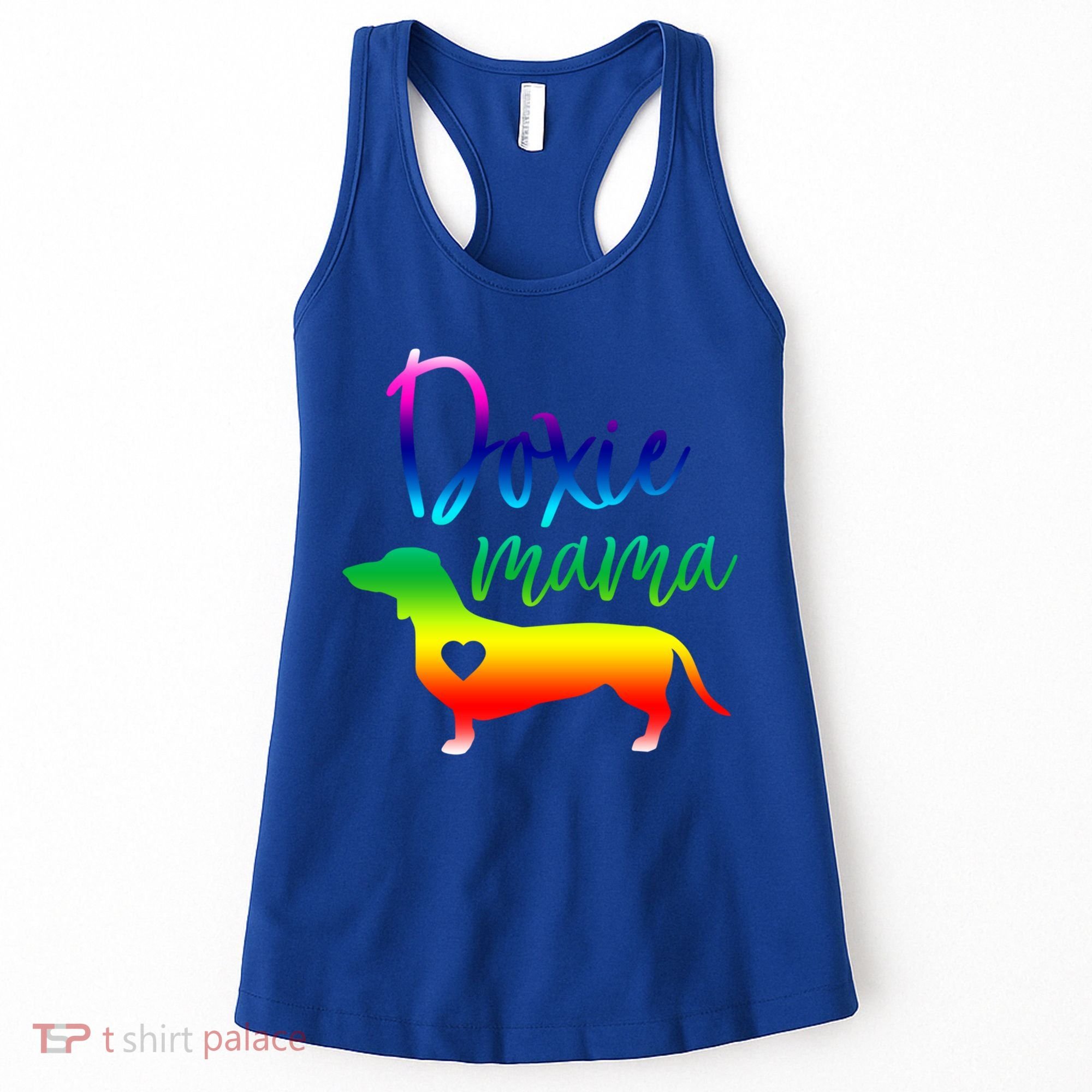 Doxie Mama Dachshund Mom Funny Wiener Dog Gift Women's Tank Top