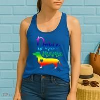 Doxie Mama Dachshund Mom Funny Wiener Dog Gift Women's Tank Top thumb 2