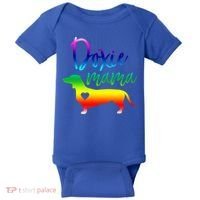 Doxie Mama Dachshund Mom Funny Wiener Dog Gift Baby Bodysuit thumb 0