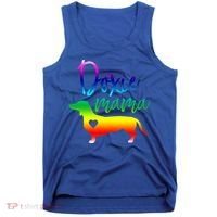 Doxie Mama Dachshund Mom Funny Wiener Dog Gift Tank Top thumb 0