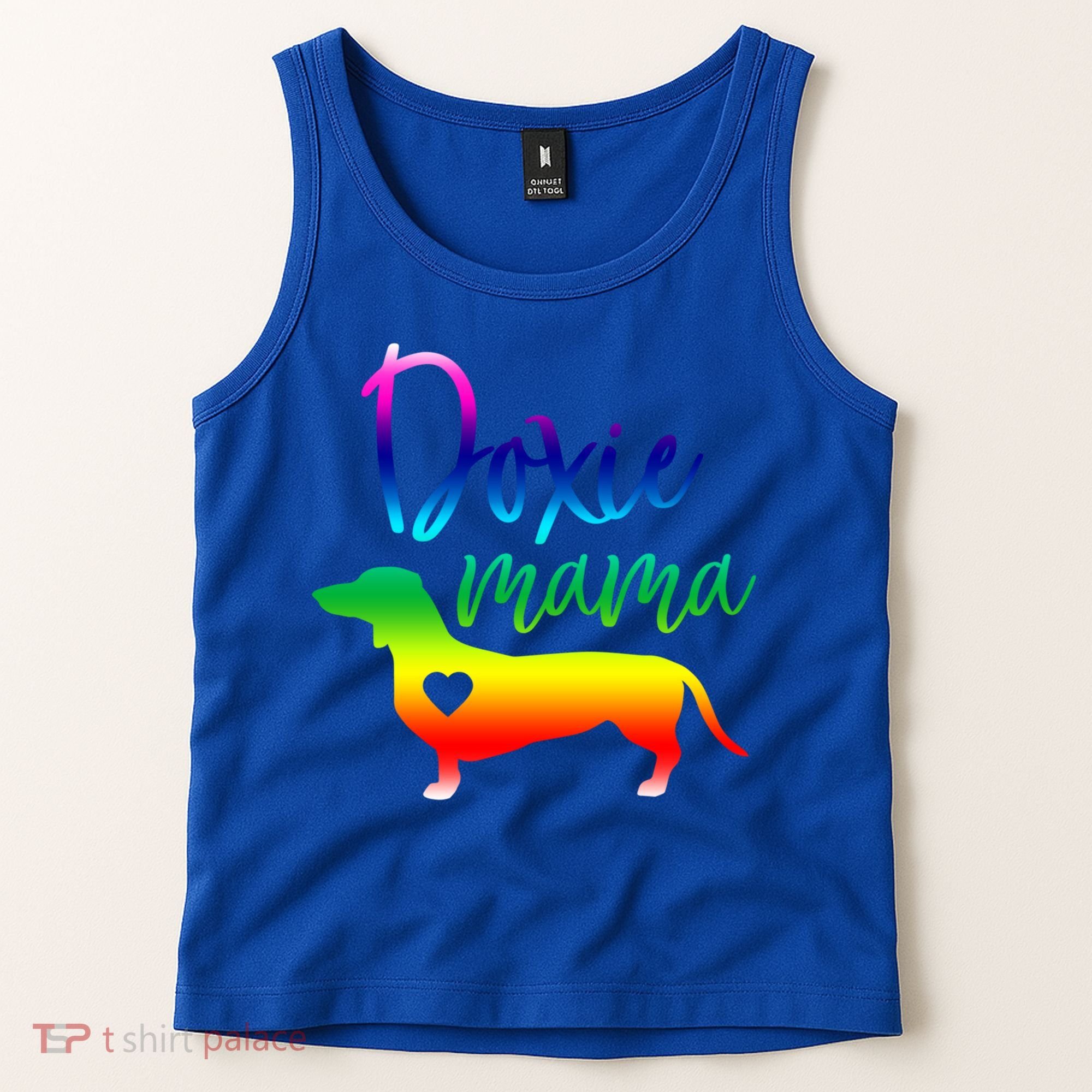 Doxie Mama Dachshund Mom Funny Wiener Dog Gift Tank Top
