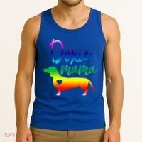Doxie Mama Dachshund Mom Funny Wiener Dog Gift Tank Top thumb 3