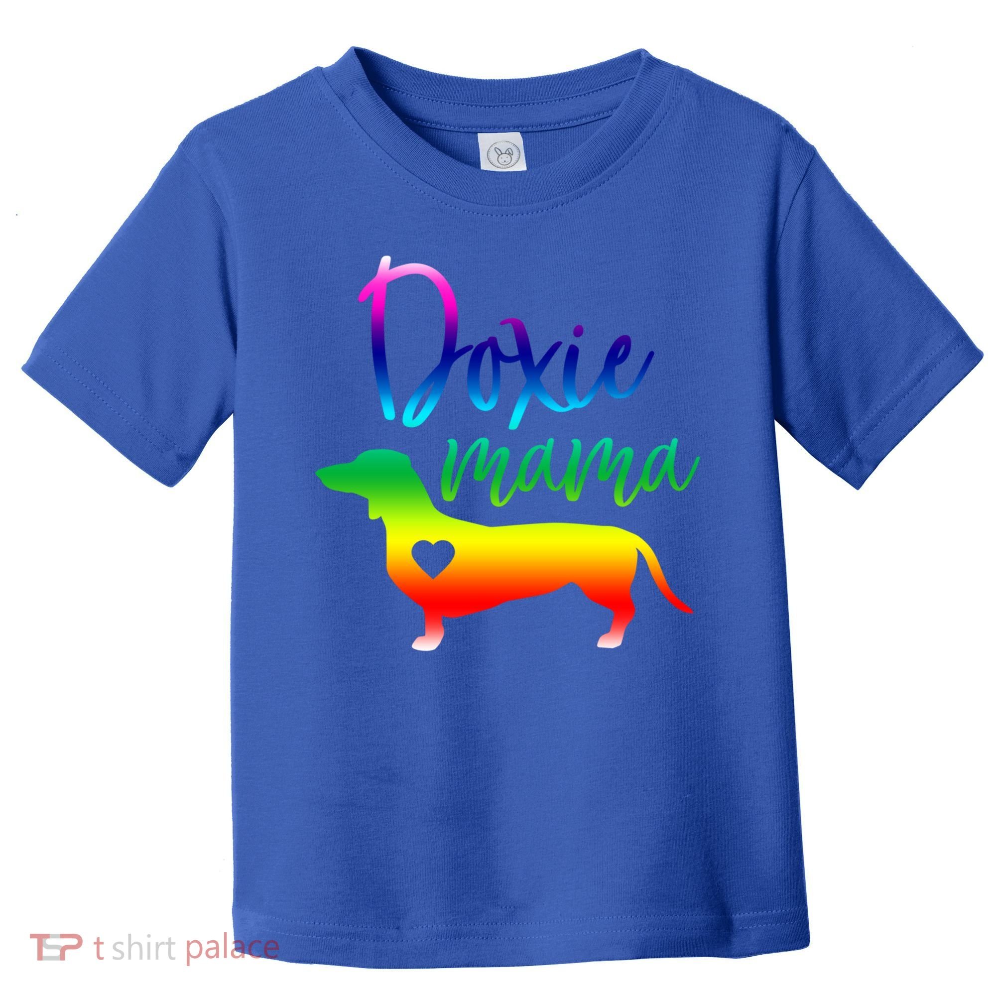 Doxie Mama Dachshund Mom Funny Wiener Dog Gift Toddler T-Shirt