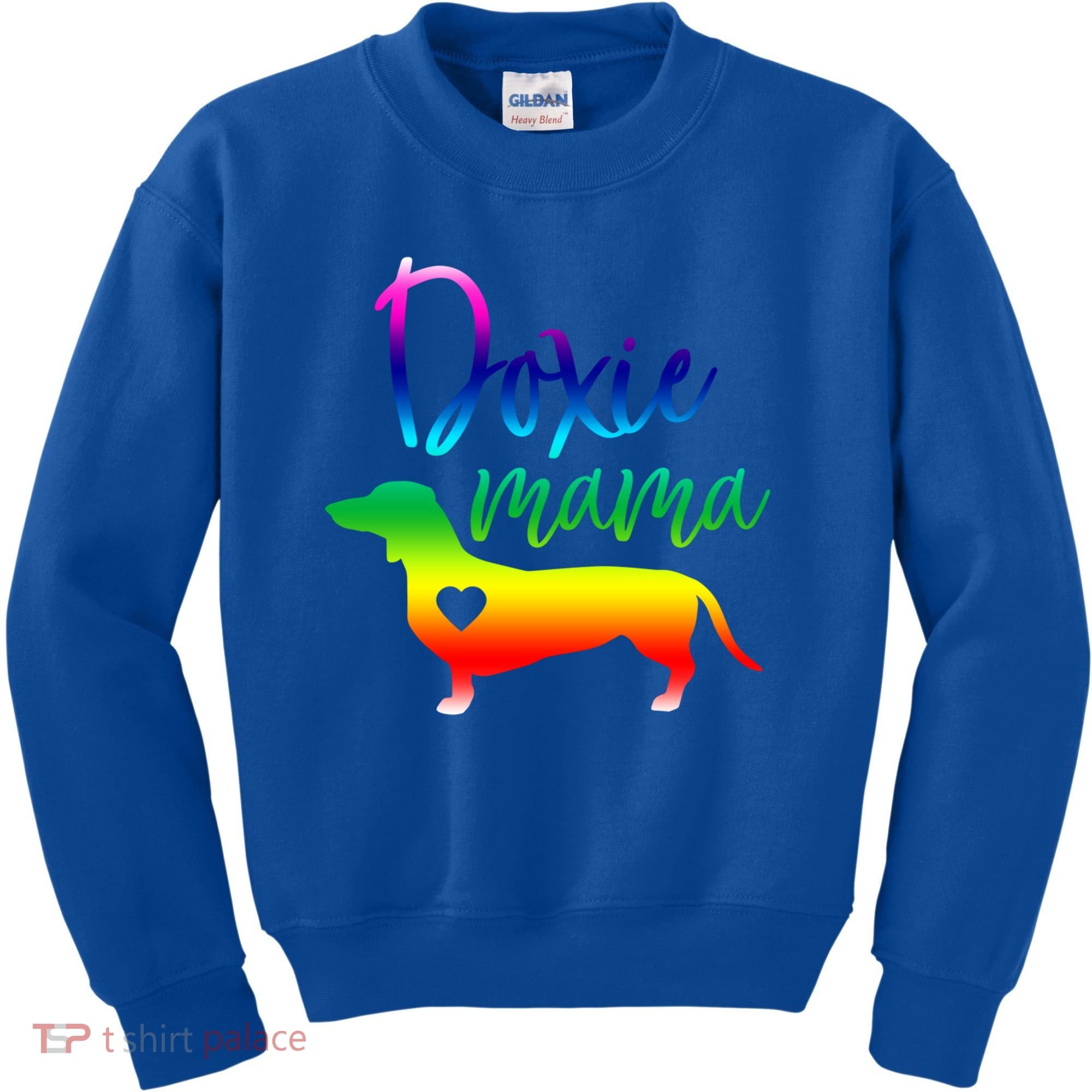 Doxie Mama Dachshund Mom Funny Wiener Dog Gift Kids Sweatshirt