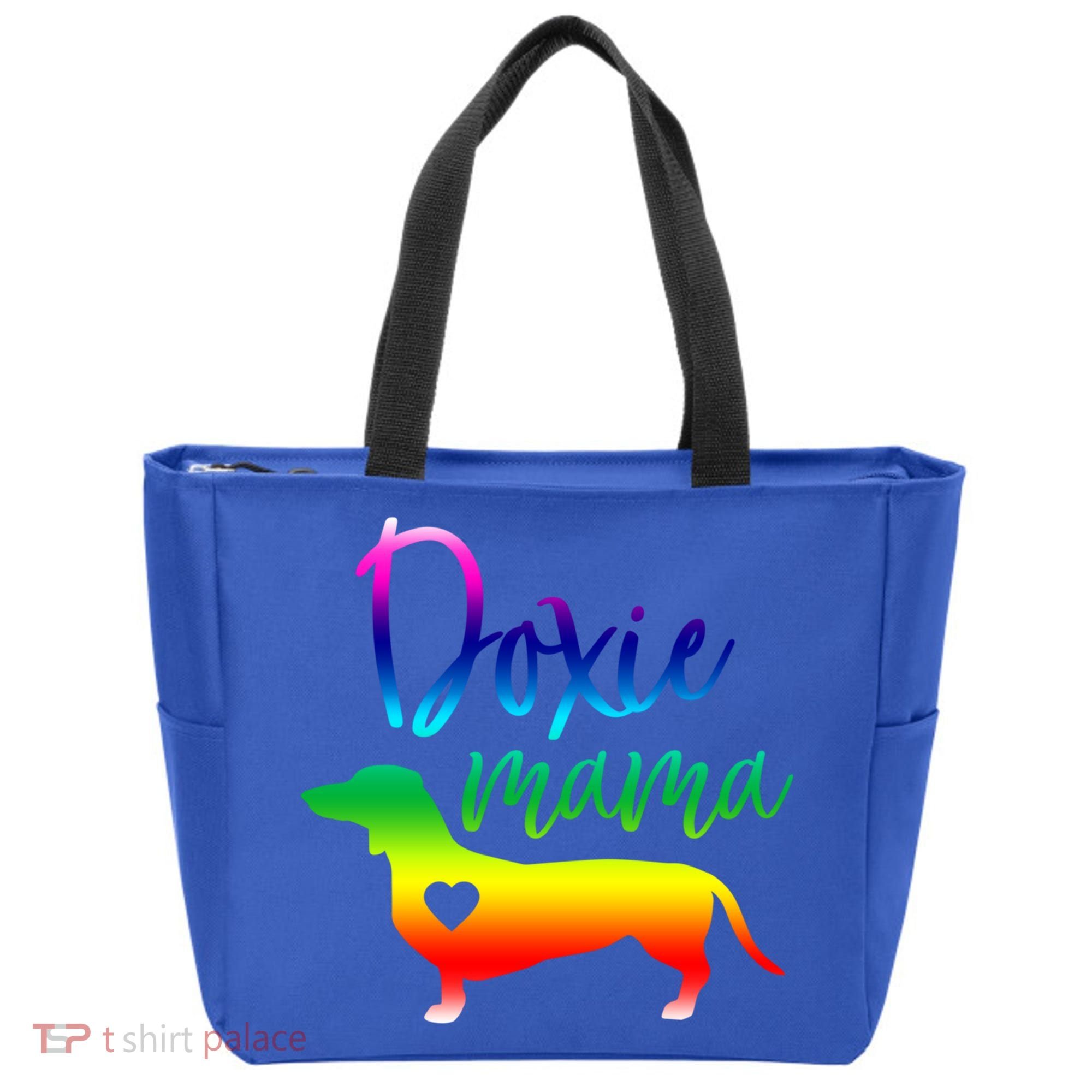 Doxie Mama Dachshund Mom Funny Wiener Dog Gift Tote Bag