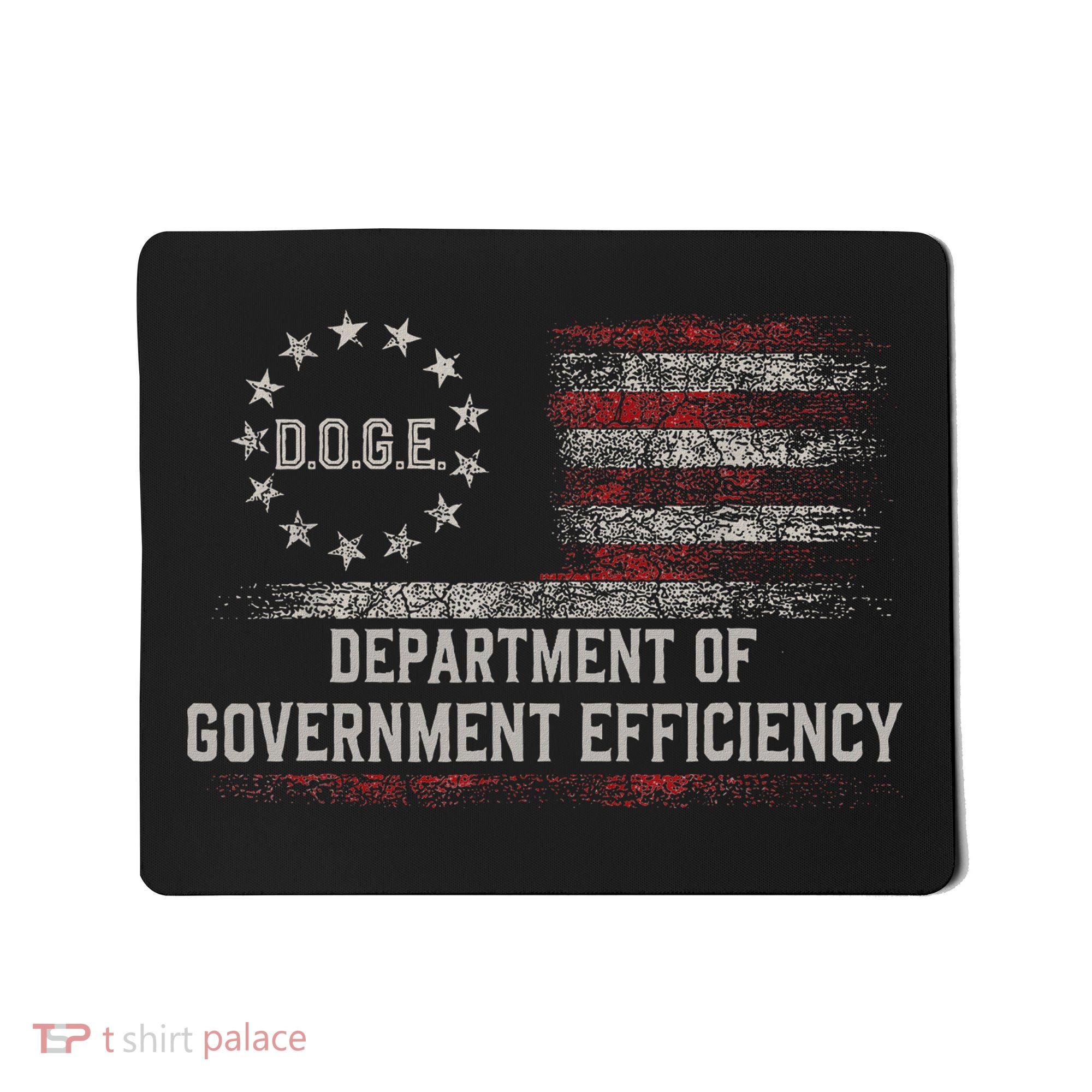 Doge Meme D.O.G.E. Department Of Government Efficiency Mousepad