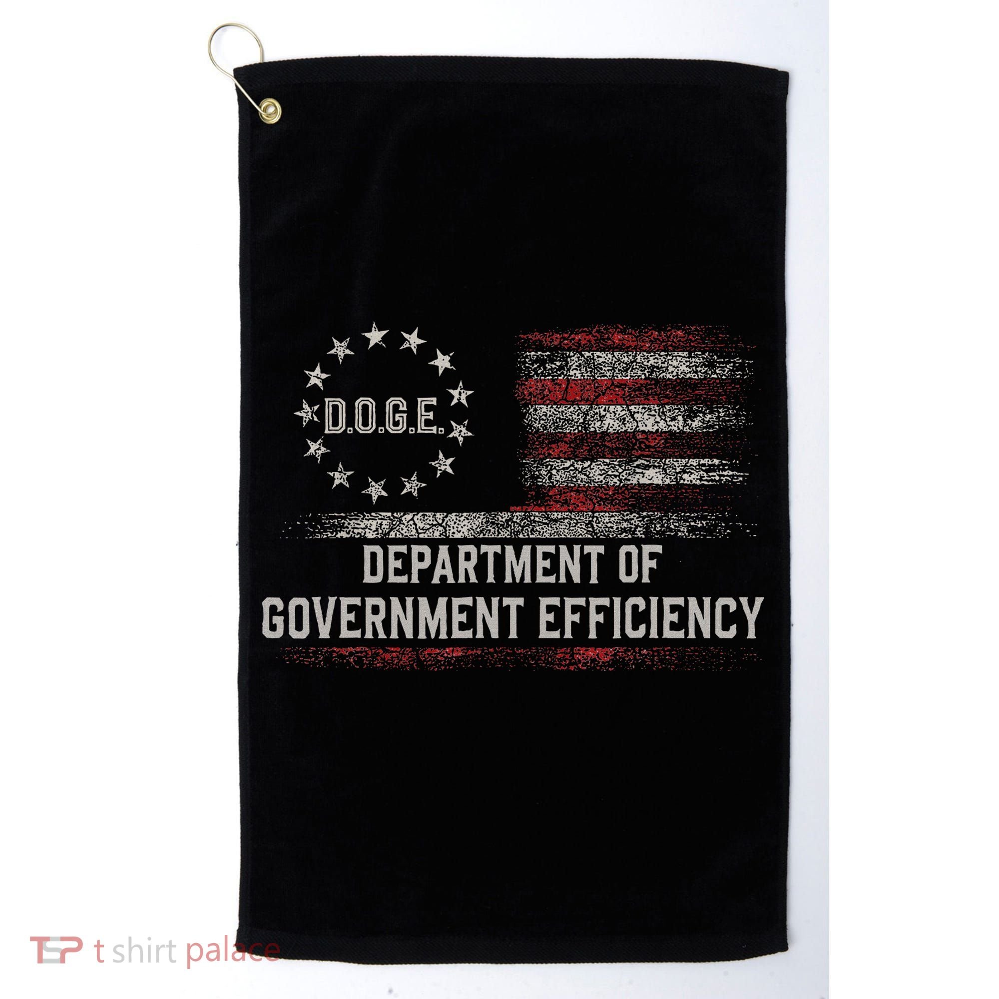 Doge Meme D.O.G.E. Department Of Government Efficiency Golf Towel
