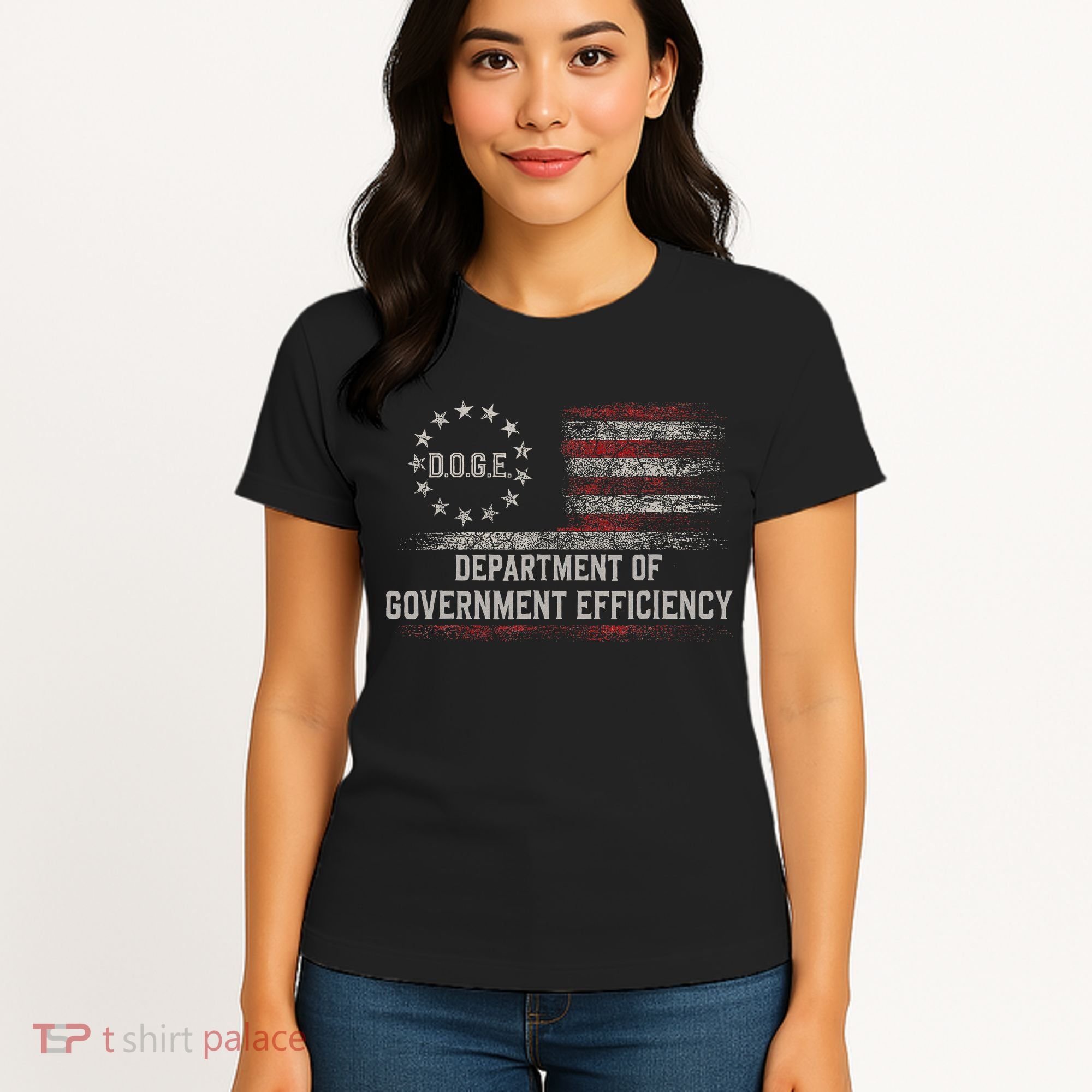 Doge Meme D.O.G.E. Department Of Government Efficiency Women's T-Shirt