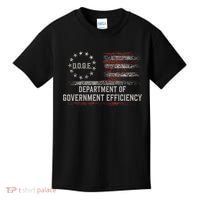 Doge Meme D.O.G.E. Department Of Government Efficiency Kids T-Shirt thumb 0
