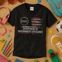 Doge Meme D.O.G.E. Department Of Government Efficiency Kids T-Shirt thumb 3