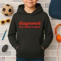 Dishonorable Mentions Diagnosed But ThereS More Kids Hoodie thumb 2